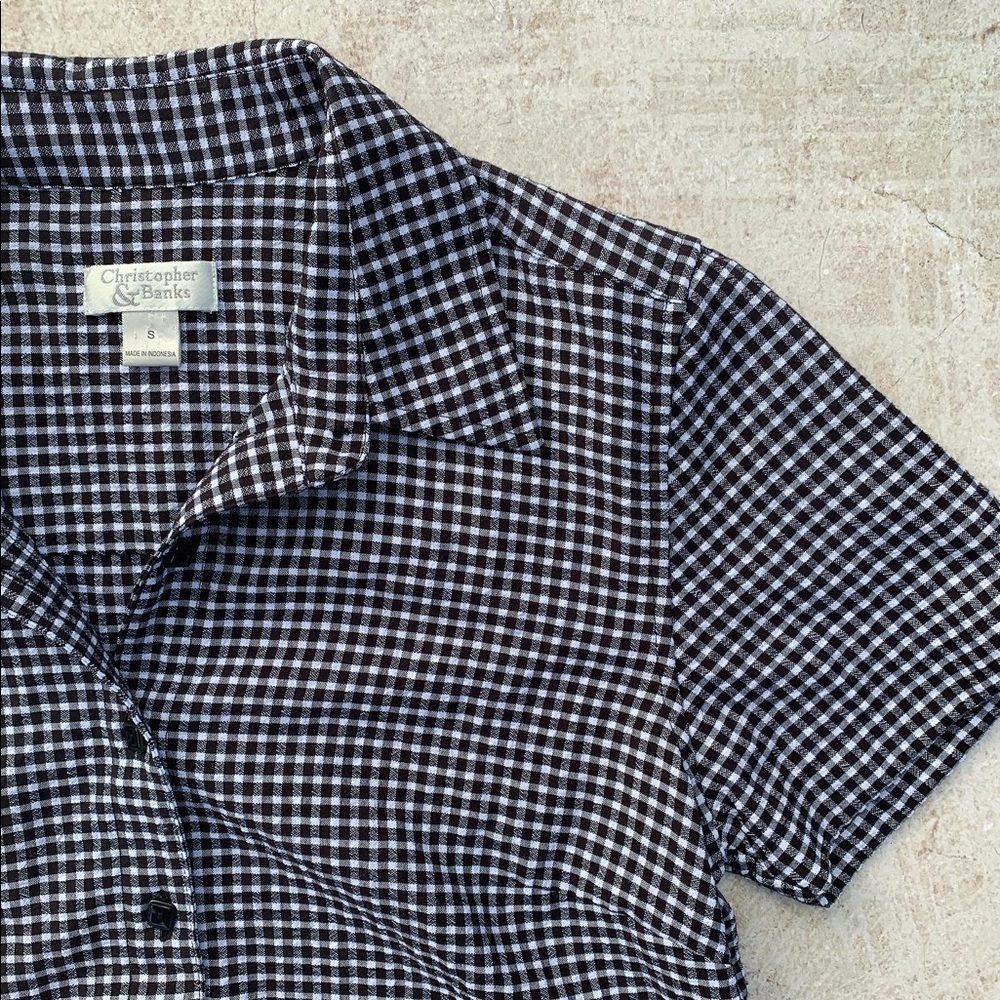 Checkered Blouse